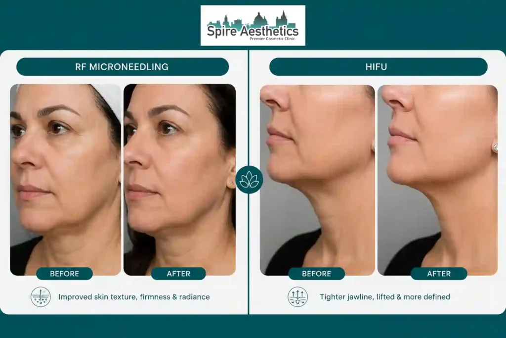 Can RF Microneedling and HIFU Be Combined Swadlincote?